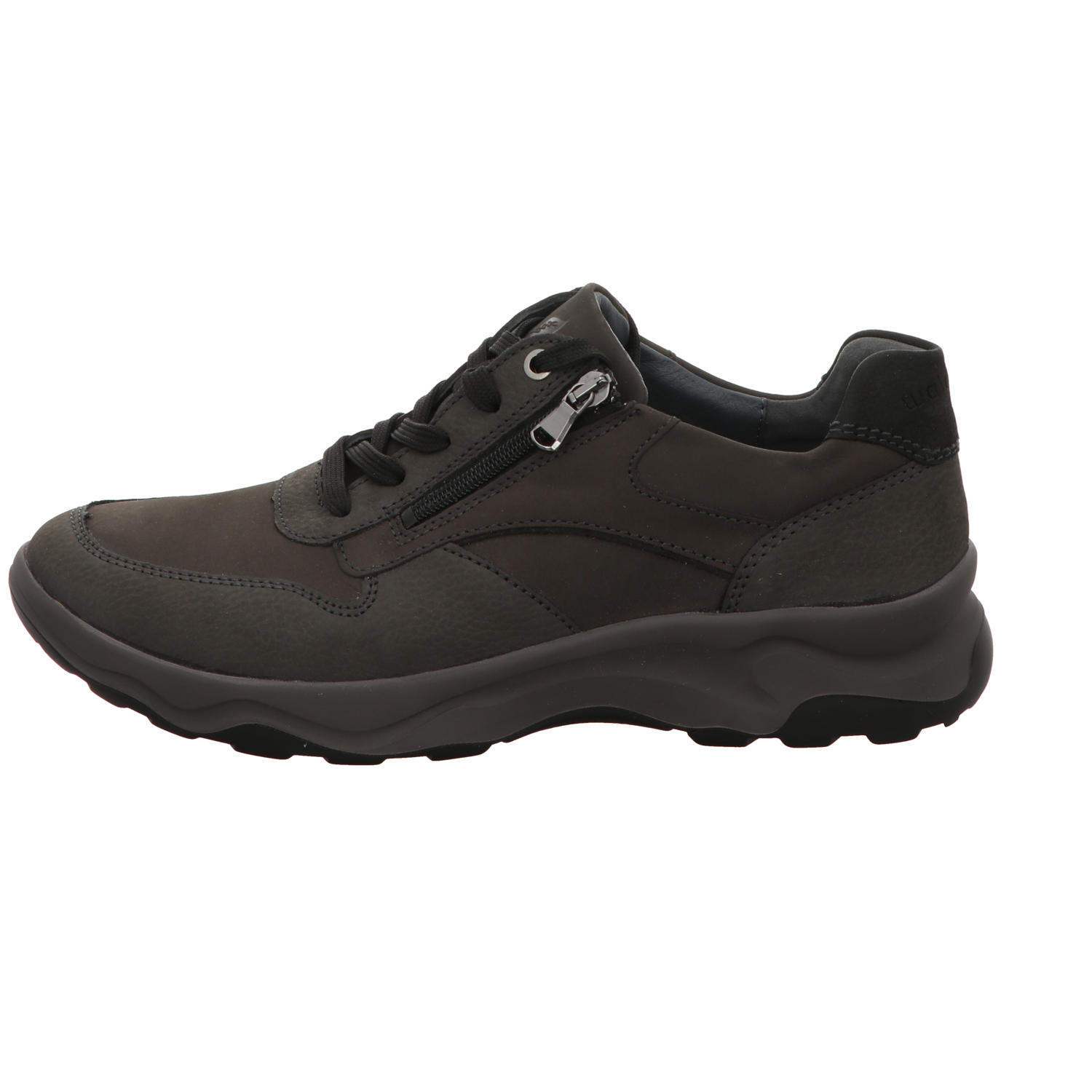 Waldläufer Herren Schnürschuh H-Max in schwarz