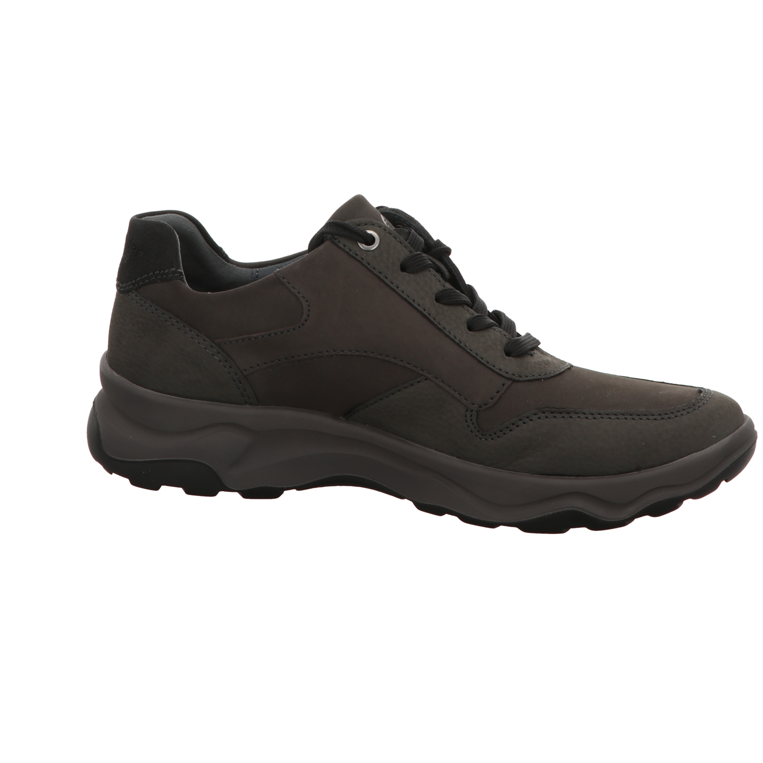 Waldläufer Herren Schnürschuh H-Max in schwarz