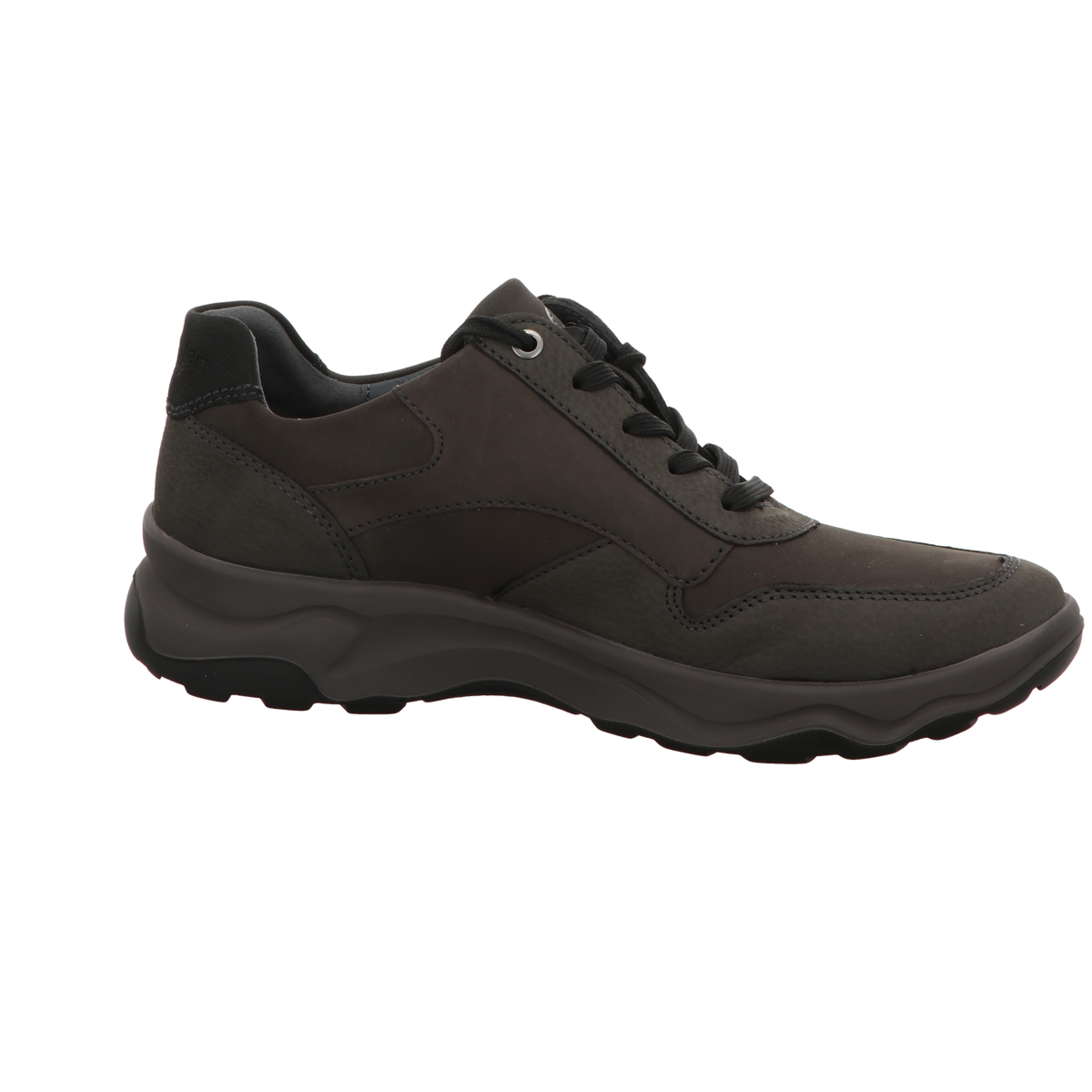 Waldläufer Herren Schnürschuh H-Max in schwarz