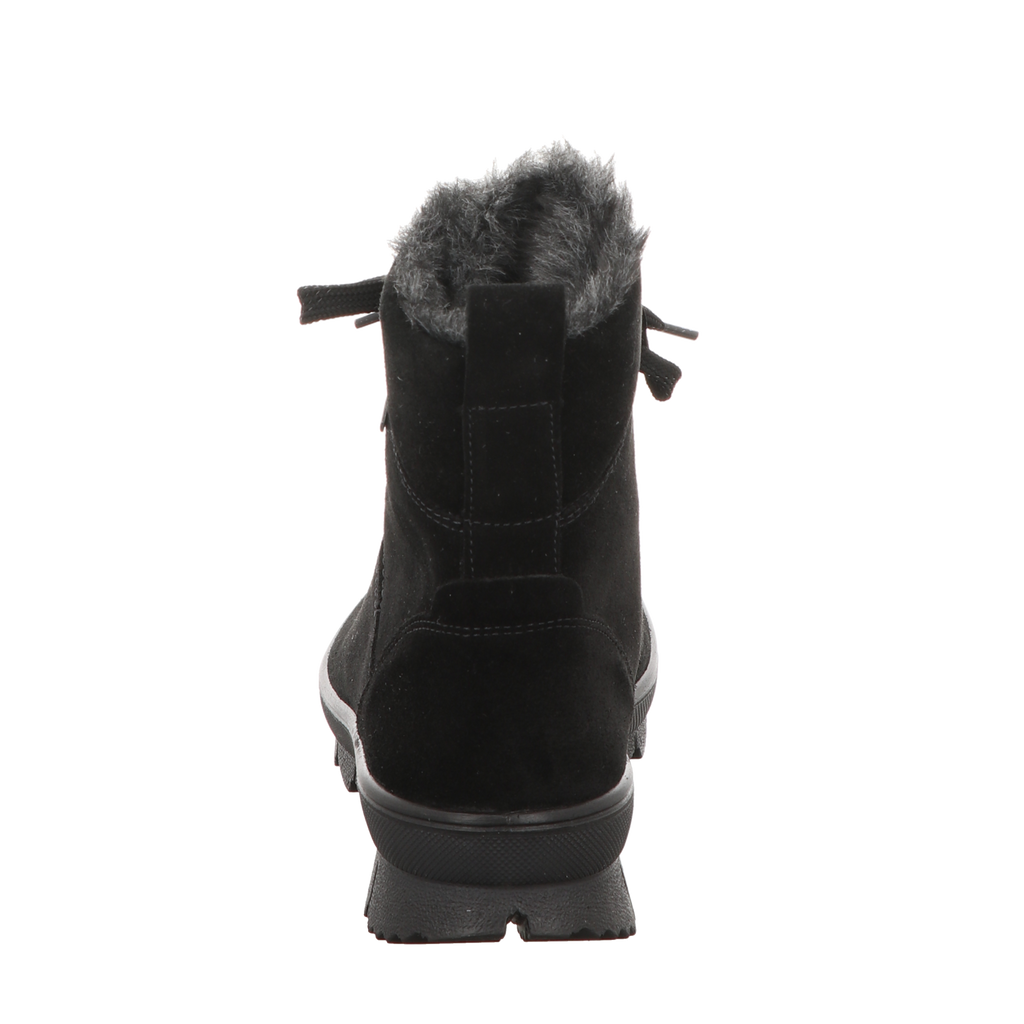 Legero Damen Schnürstiefel Novara in schwarz