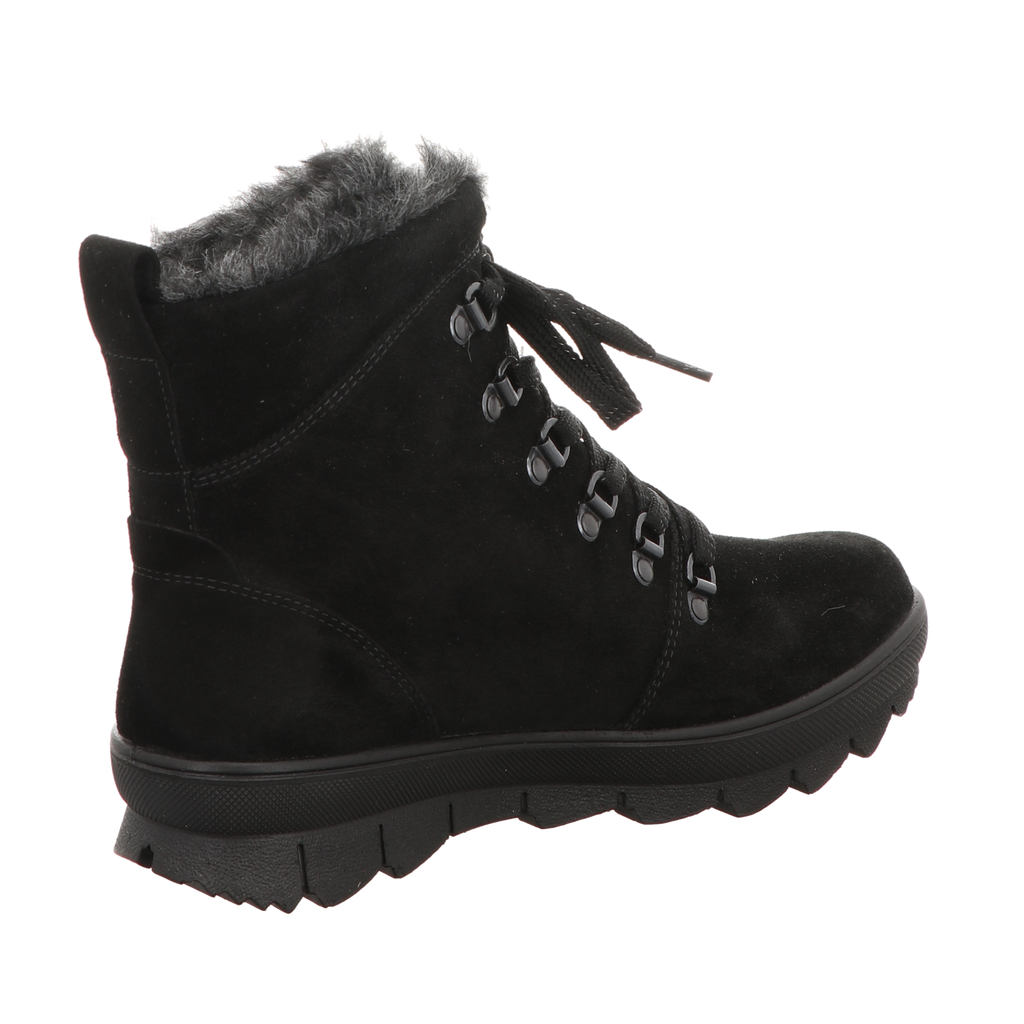 Legero Damen Schnürstiefel Novara in schwarz