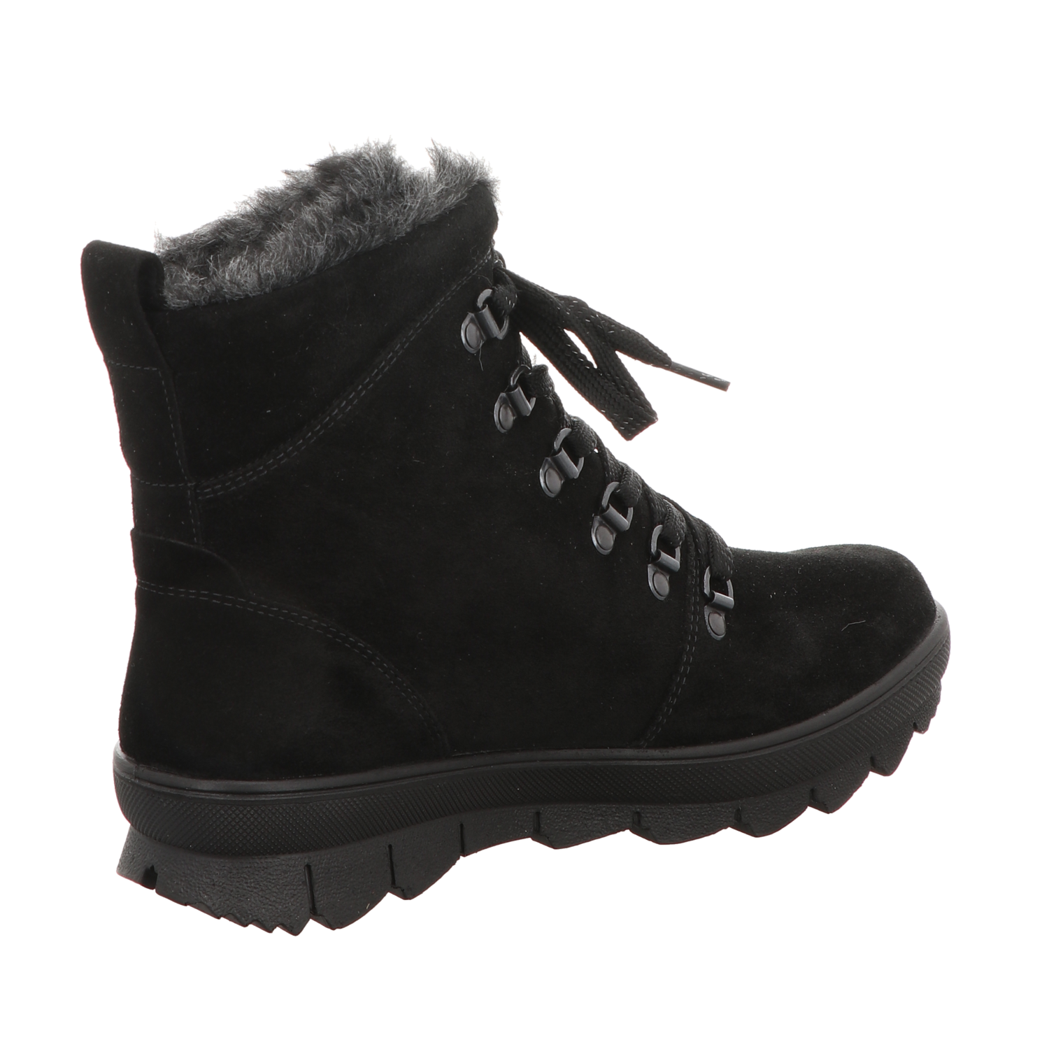 Legero Damen Schnürstiefel Novara in schwarz