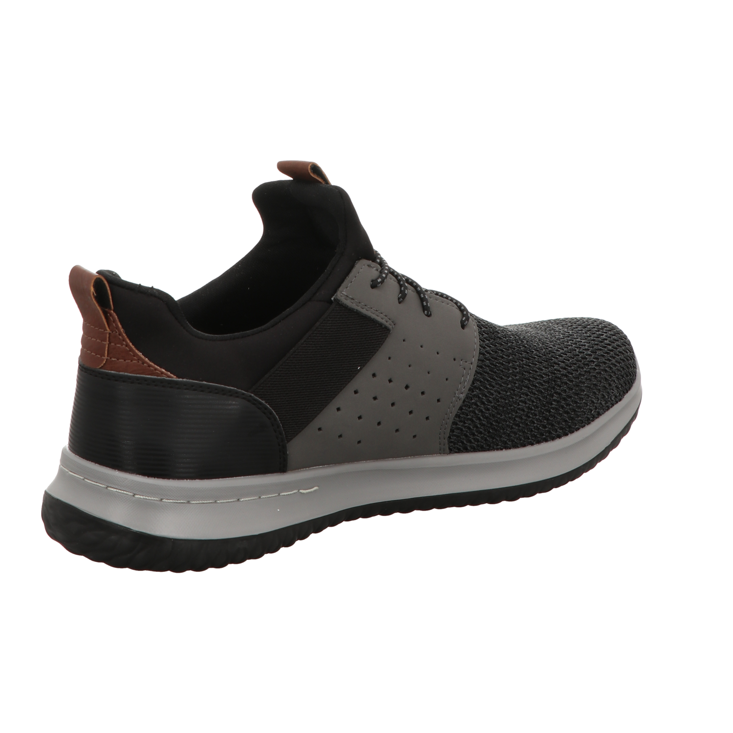 Skechers Herren Slipper Delson in grau