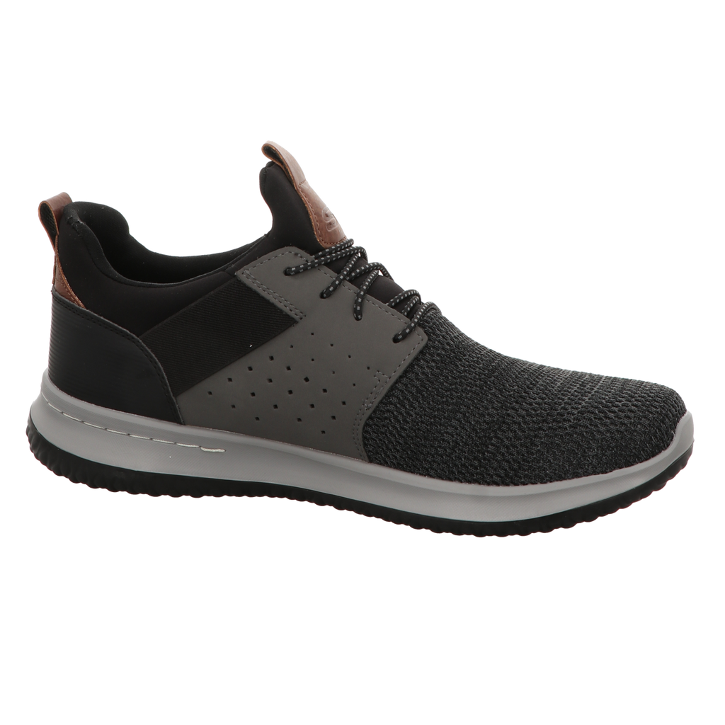 Skechers Herren Slipper Delson in grau