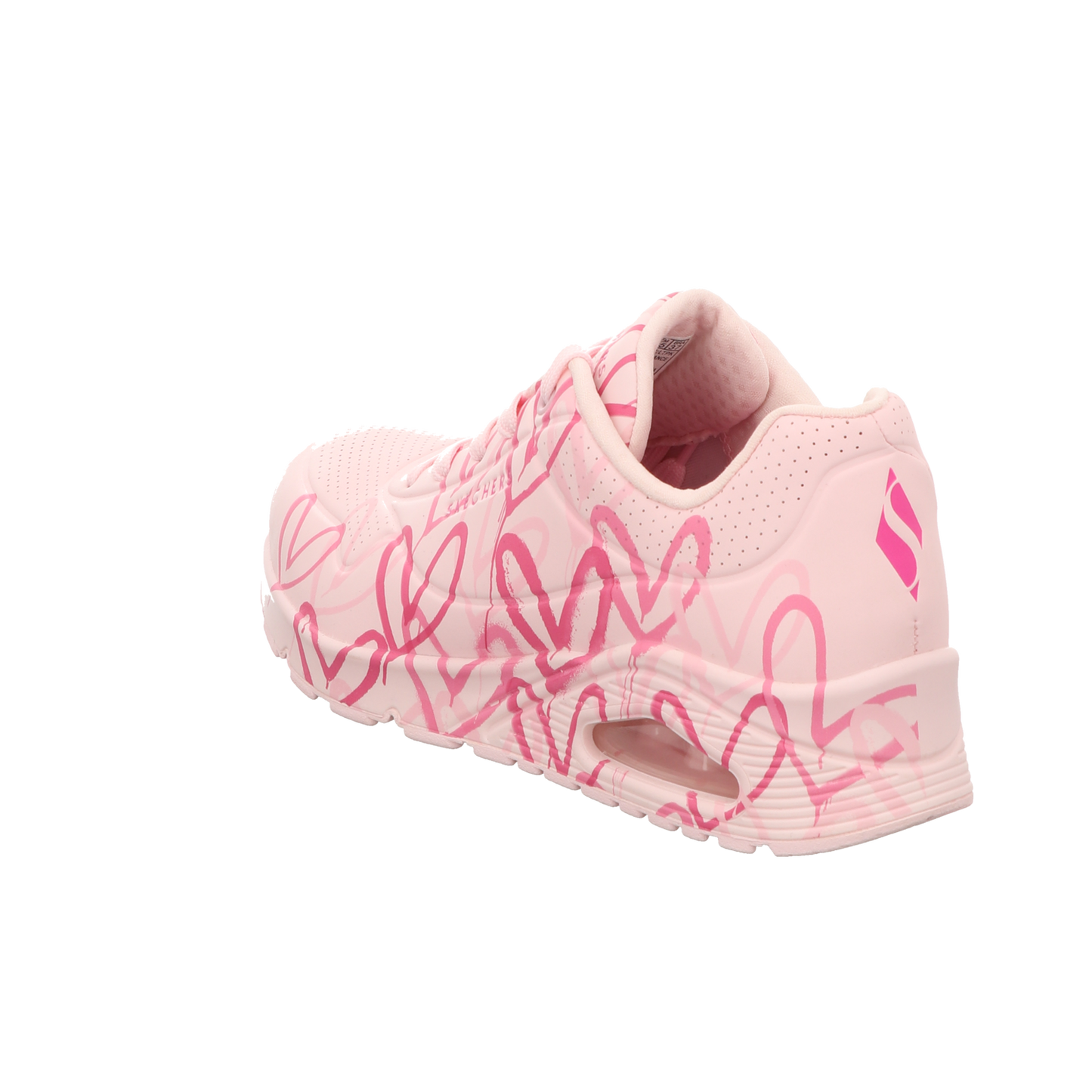 Skechers Damen Schnürschuh Uno Spread The Love in pink