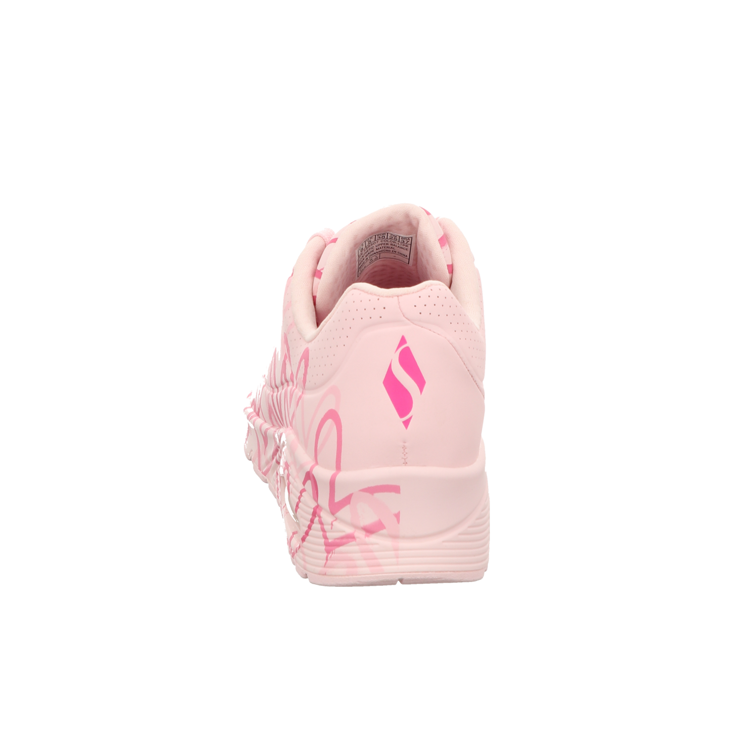 Skechers Damen Schnürschuh Uno Spread The Love in pink
