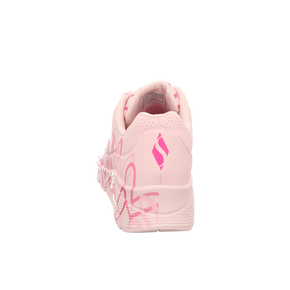 Skechers Damen Schnürschuh Uno Spread The Love in pink