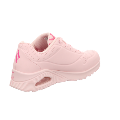 Skechers Damen Schnürschuh Uno Spread The Love in pink