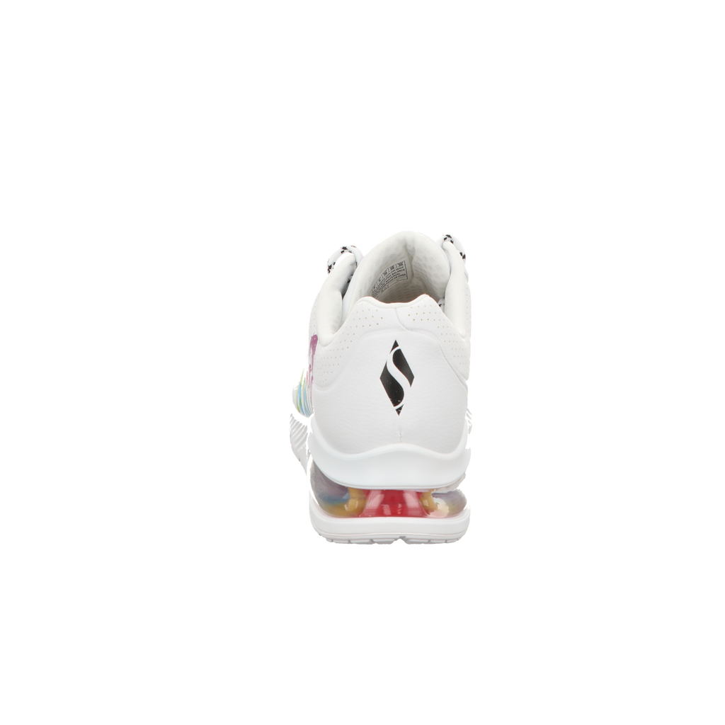 Skechers Damen Schnürschuh Uno 2 Floatimg Love Goldcrown in weiss