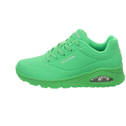 Skechers Damen Schnürschuh Uno in gruen