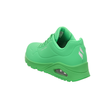 Skechers Damen Schnürschuh Uno in gruen