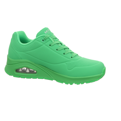 Skechers Damen Schnürschuh Uno in gruen