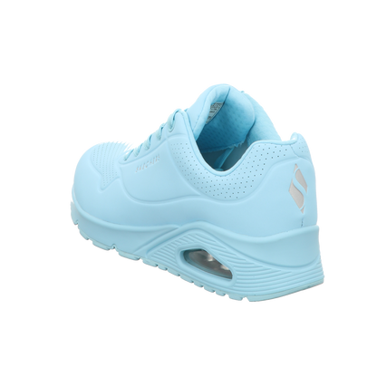 Skechers Damen Schnürschuh Uno in blau
