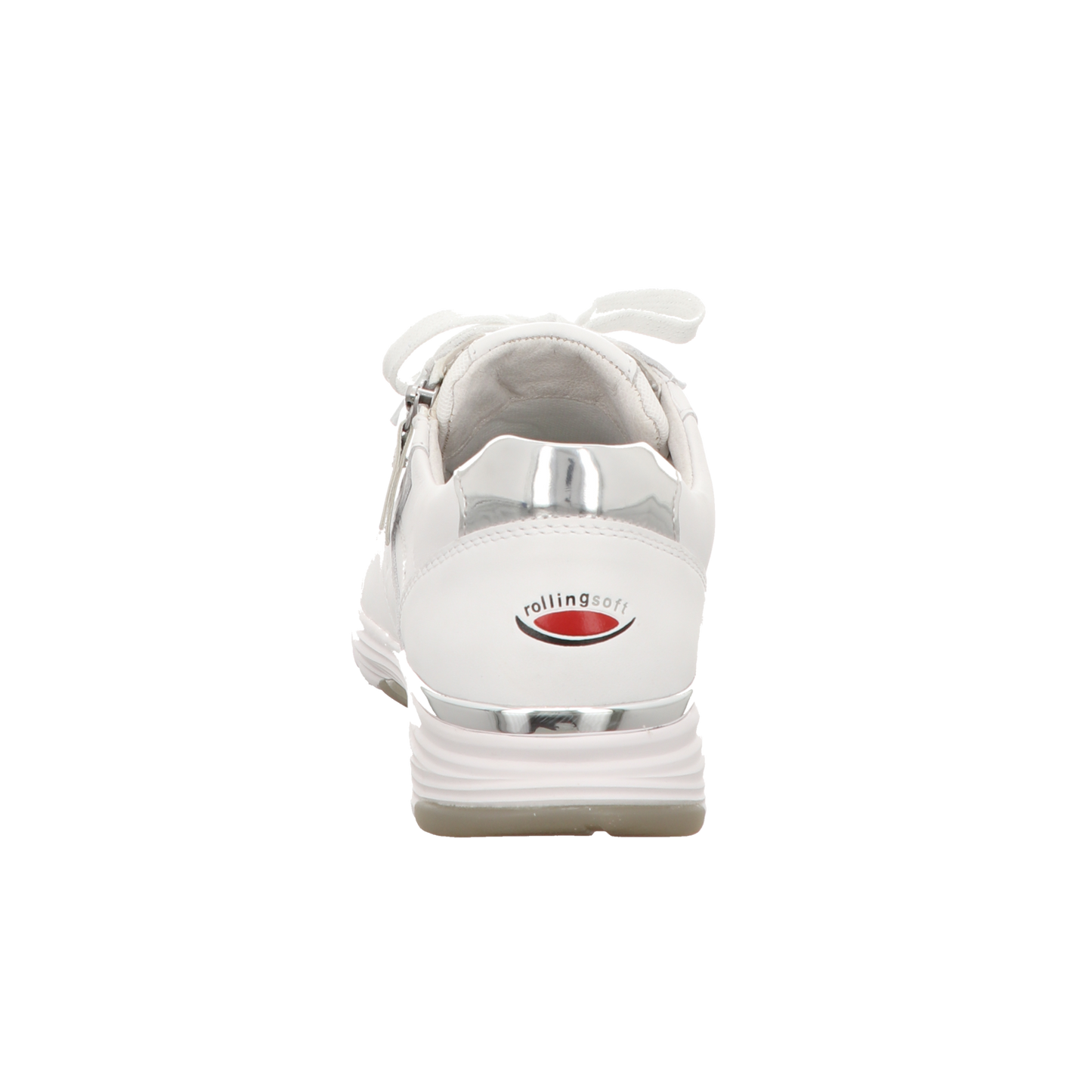 Gabor Damen Schnürschuh bequem Rolling Soft in weiss