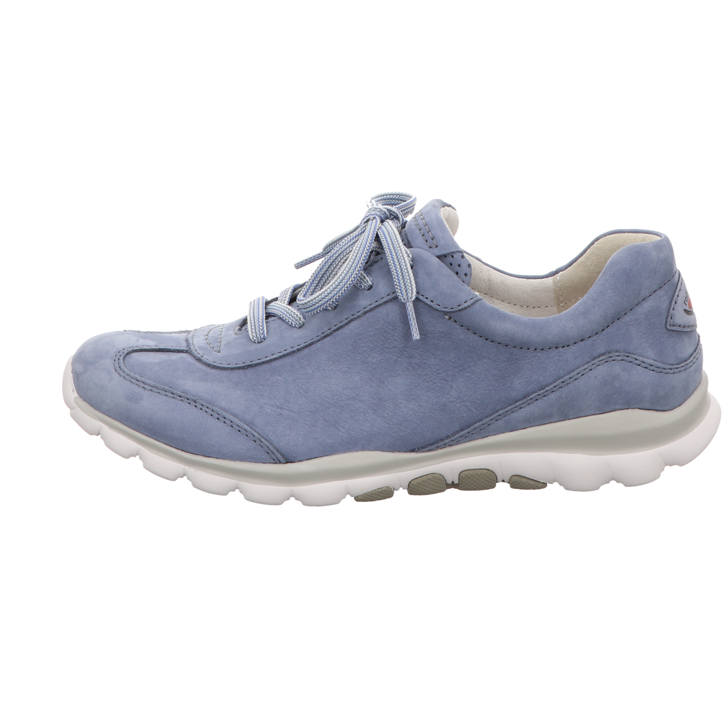 Gabor Damen Schnürschuh bequem  in hellblau