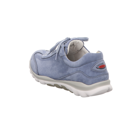 Gabor Damen Schnürschuh bequem  in hellblau