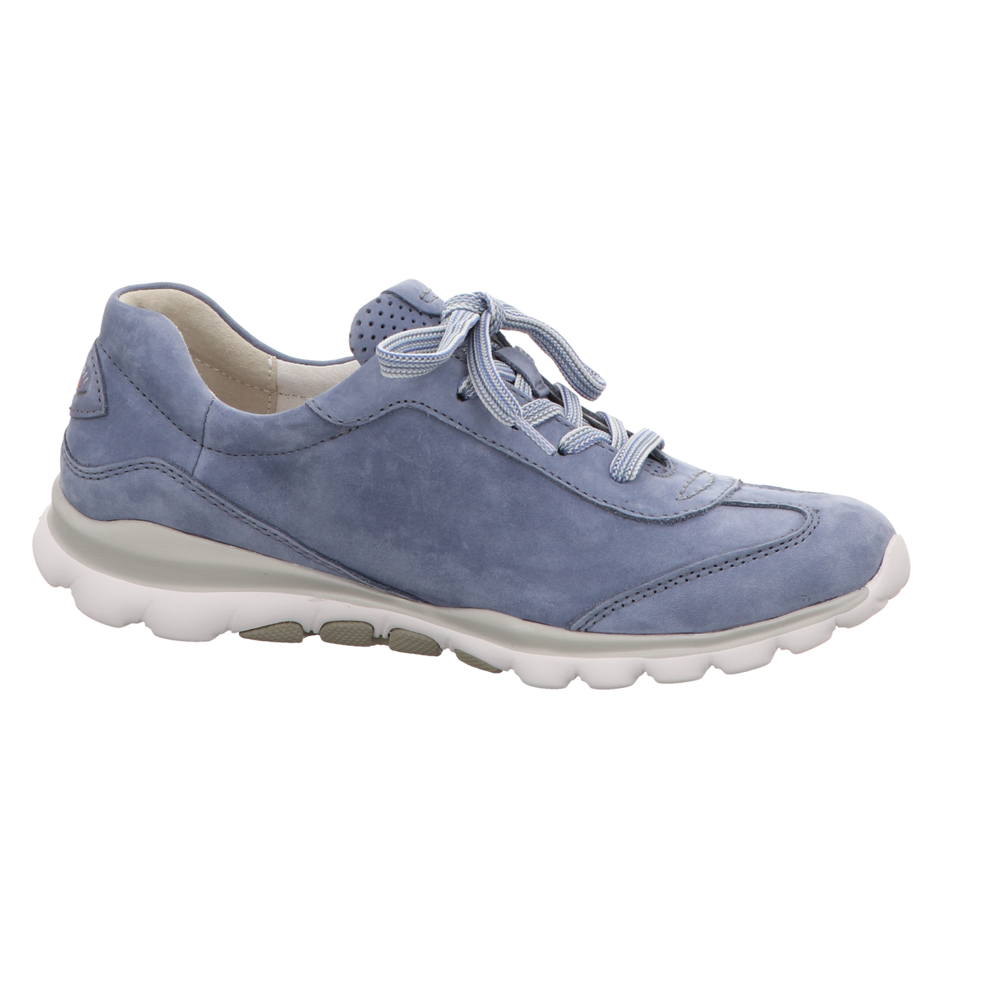 Gabor Damen Schnürschuh bequem  in hellblau