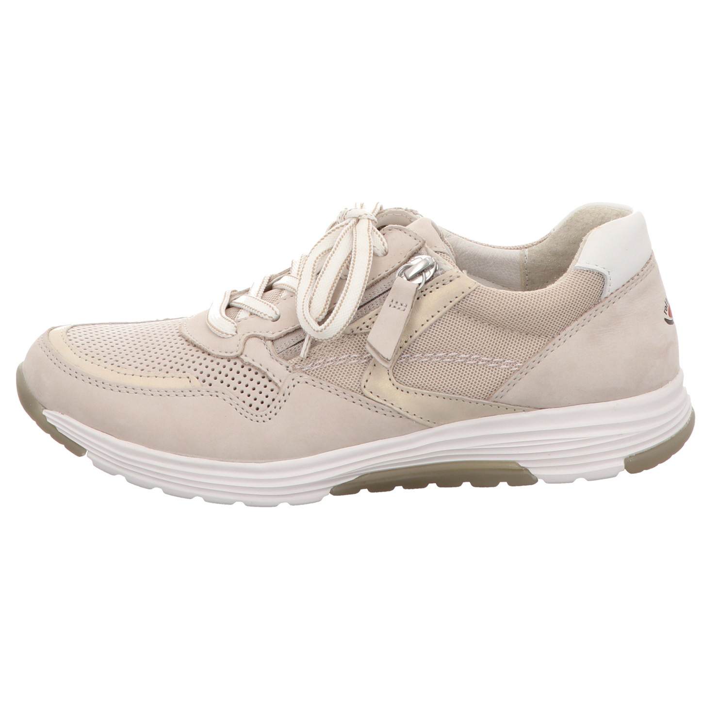 Gabor Damen Schnürschuh bequem  in weiss