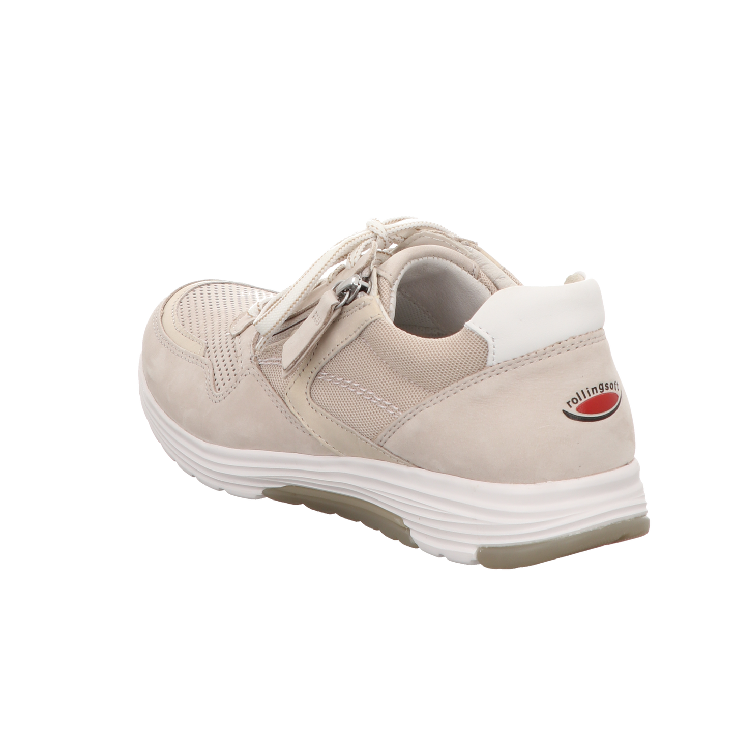 Gabor Damen Schnürschuh bequem  in weiss