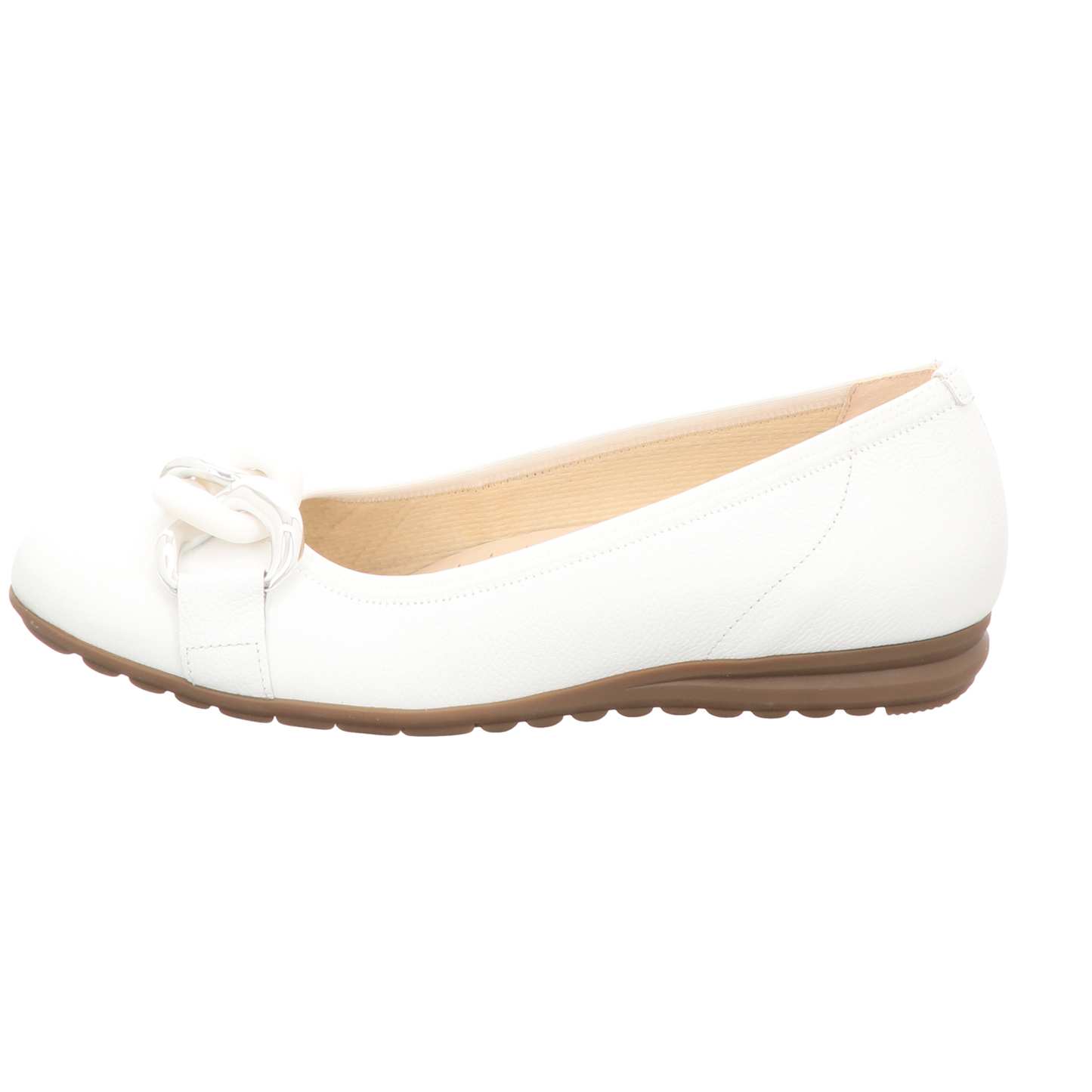 Gabor Damen Pumps bequem Florenz in weiss