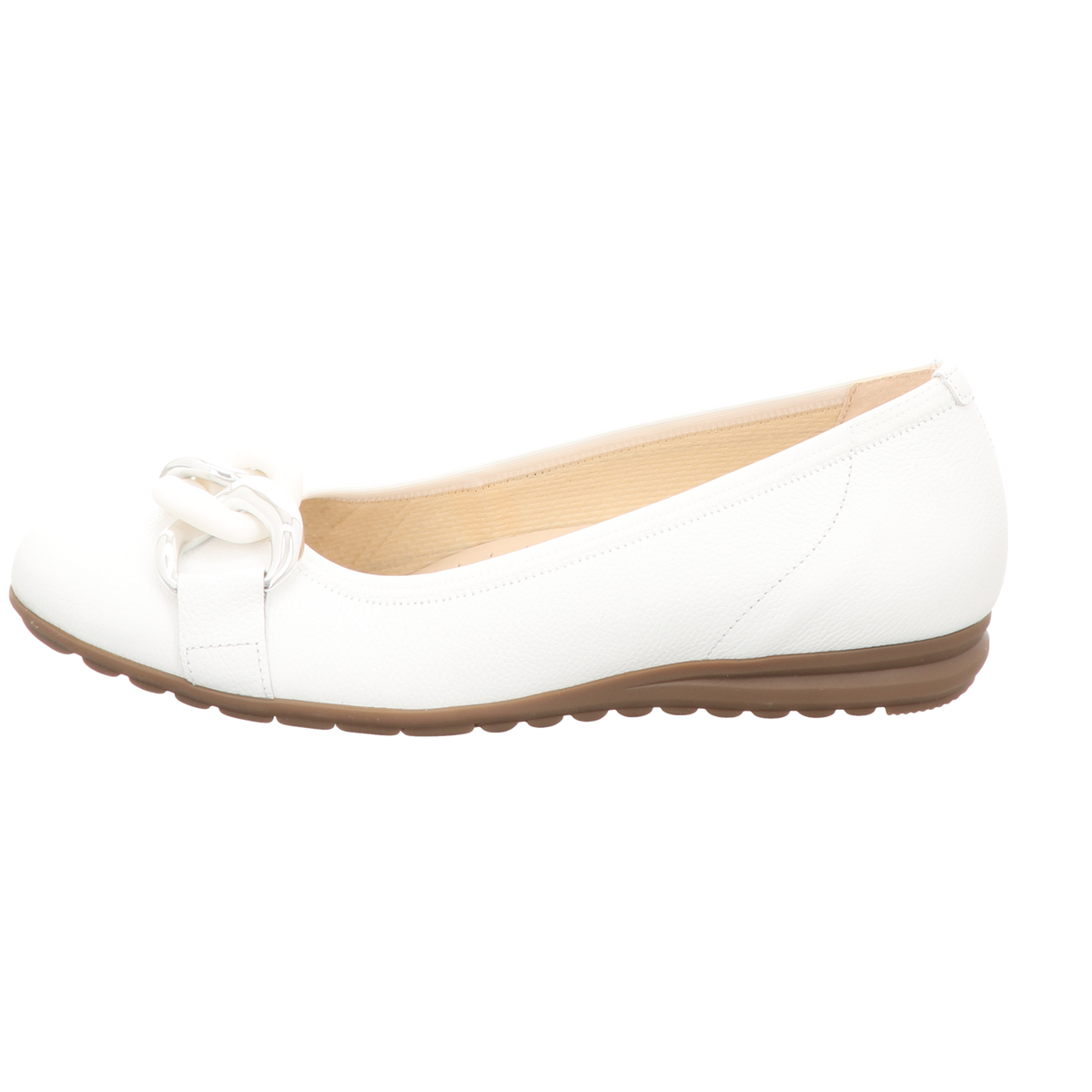 Gabor Damen Pumps bequem Florenz in weiss