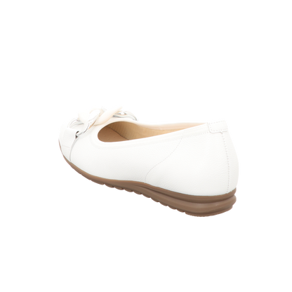 Gabor Damen Pumps bequem Florenz in weiss