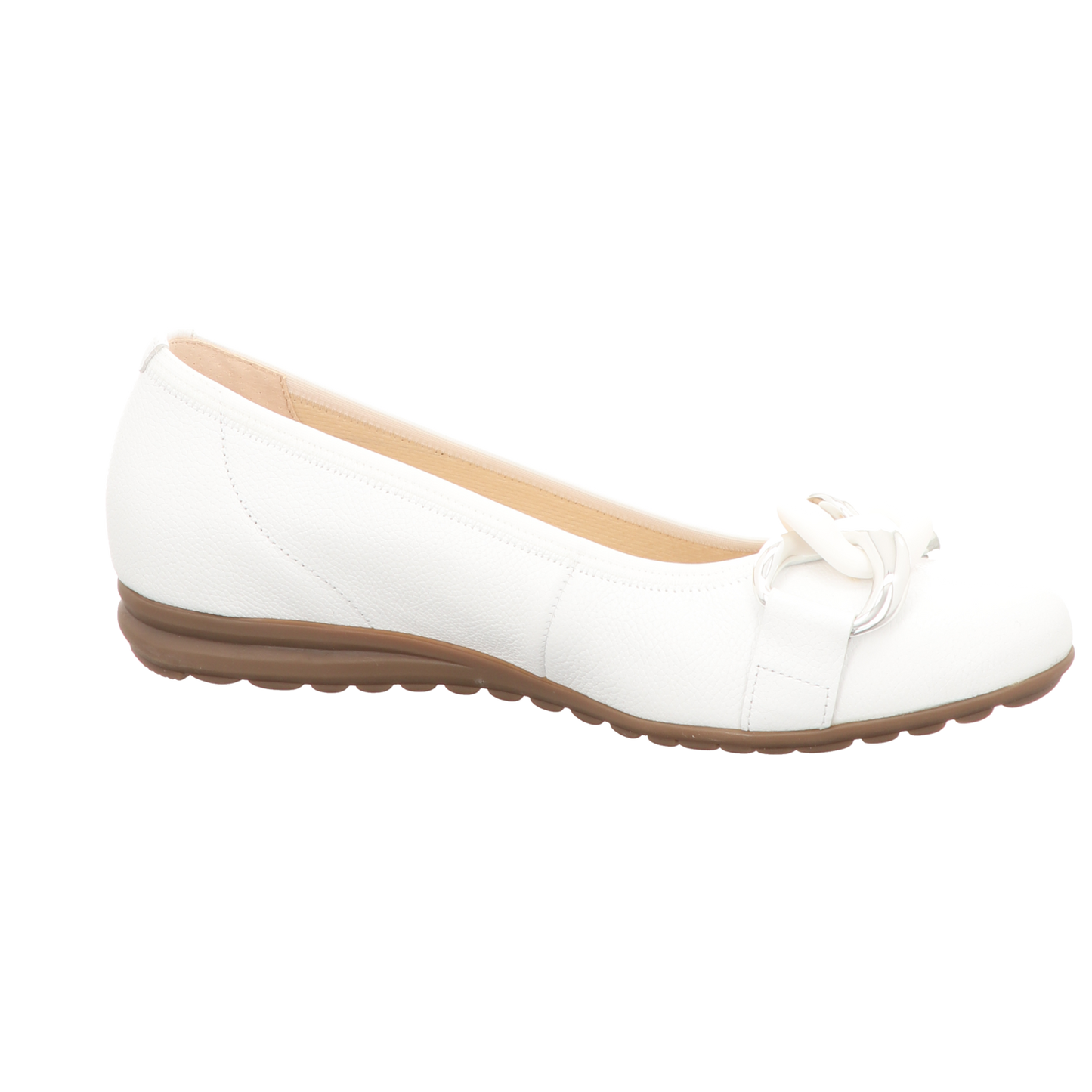 Gabor Damen Pumps bequem Florenz in weiss
