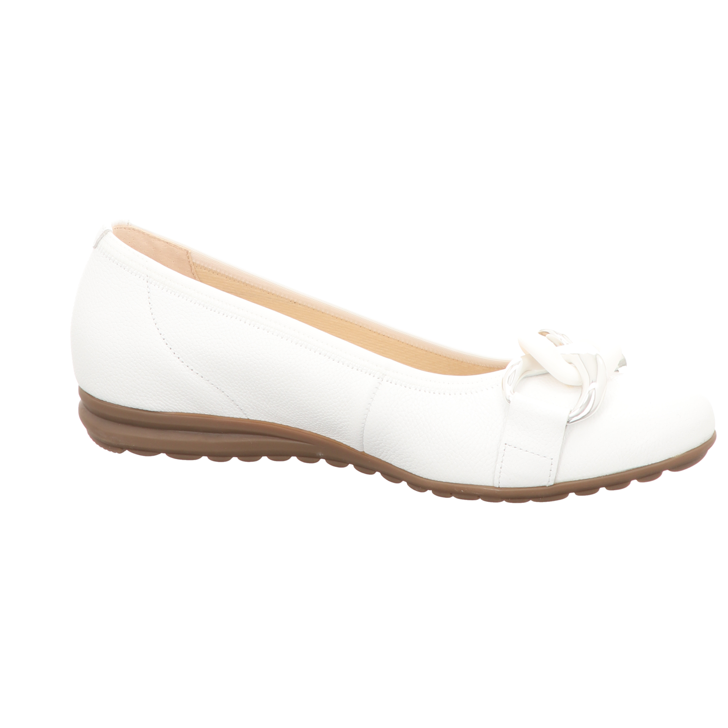 Gabor Damen Pumps bequem Florenz in weiss