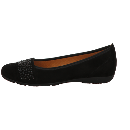 Gabor Damen Ballerina Florenz in schwarz