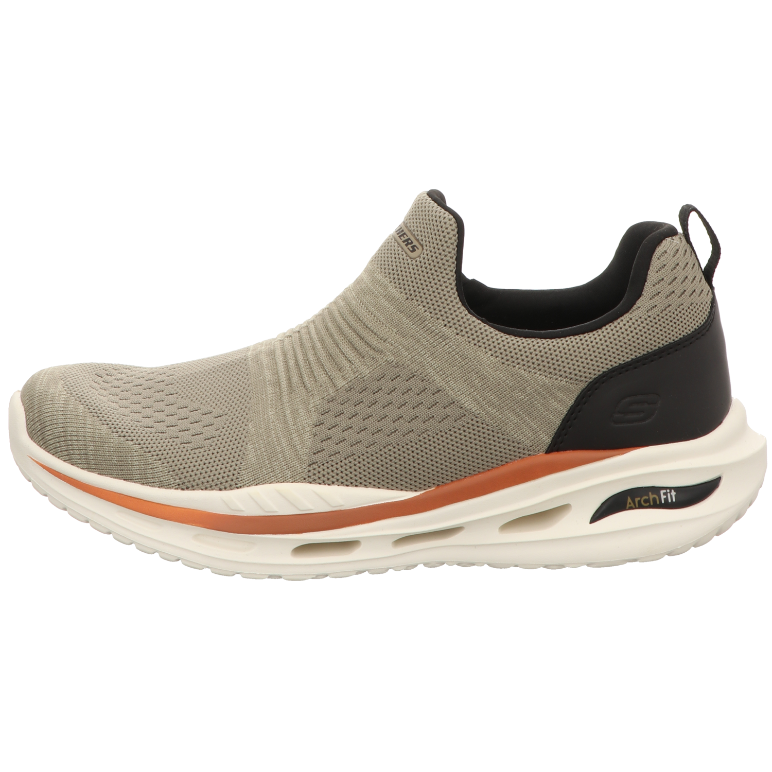 Skechers Herren Slipper Arch Fit Orvan in braun
