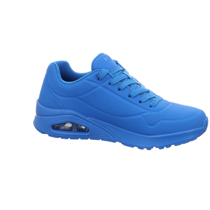 Skechers Herren Schnürschuh Uno-Stand On Air in blau