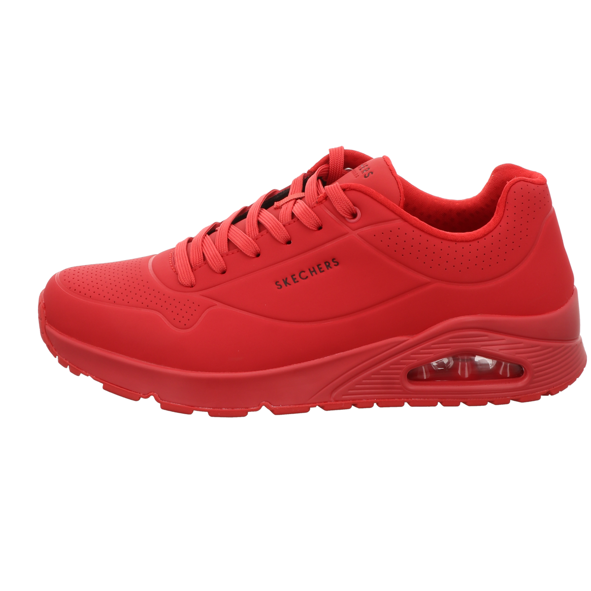 Skechers Herren Schnürschuh Uno-Stand On Air in rot