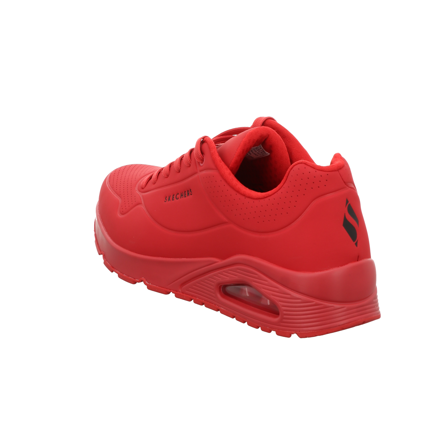 Skechers Herren Schnürschuh Uno-Stand On Air in rot