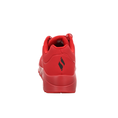 Skechers Herren Schnürschuh Uno-Stand On Air in rot