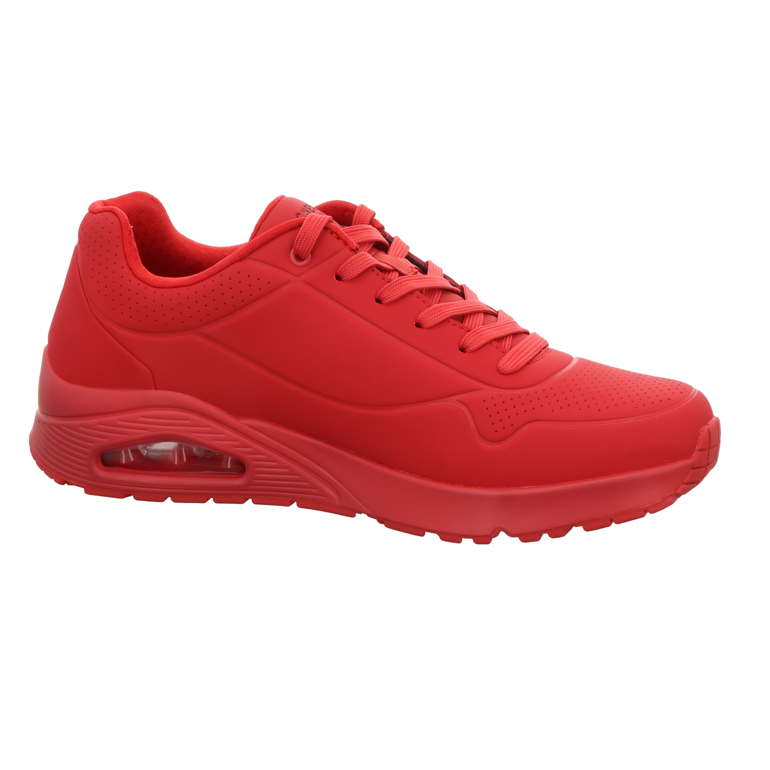 Skechers Herren Schnürschuh Uno-Stand On Air in rot