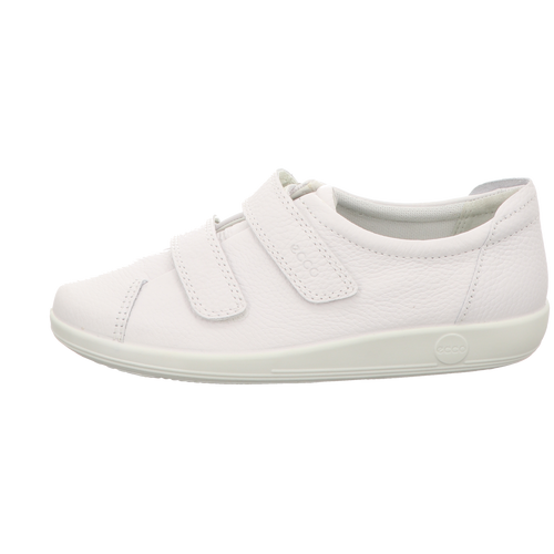 Ecco Damen Slipper Soft 2.0 in weiss