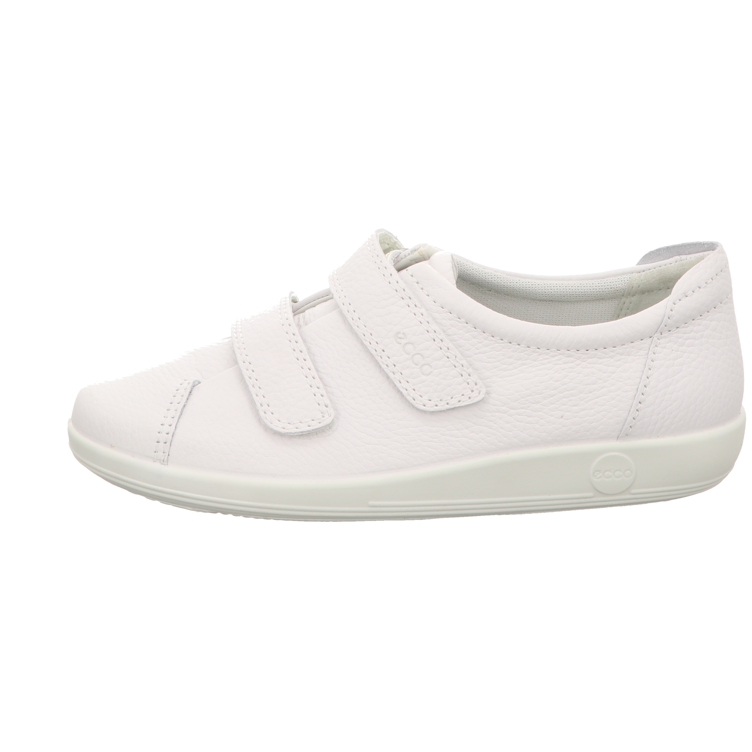 Ecco Damen Slipper Soft 2.0 in weiss
