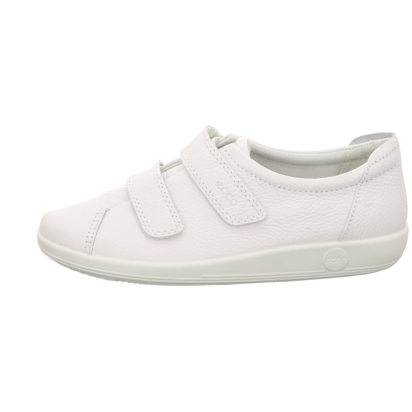 Ecco Damen Slipper Soft 2.0 in weiss