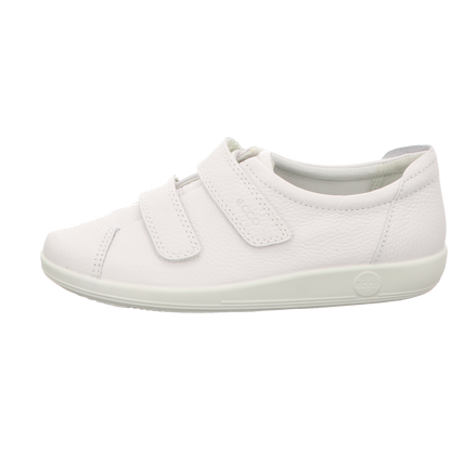 Ecco Damen Slipper Soft 2.0 in weiss
