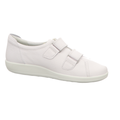 Ecco Damen Slipper Soft 2.0 in weiss