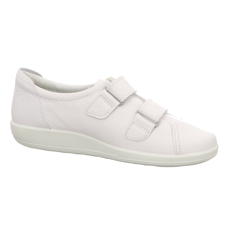 Ecco Damen Slipper Soft 2.0 in weiss