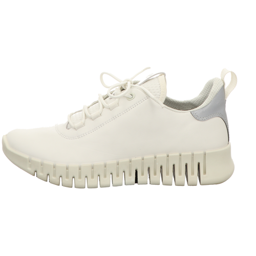 Ecco Damen Schnürschuh Gruuv in weiss