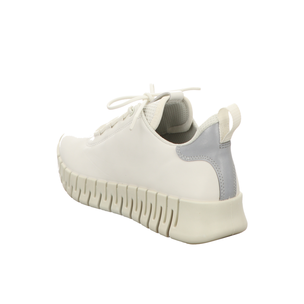 Ecco Damen Schnürschuh Gruuv in weiss