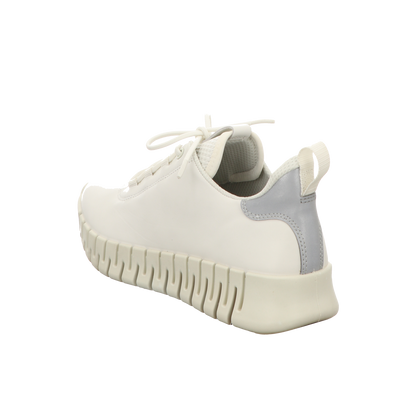 Ecco Damen Schnürschuh Gruuv in weiss
