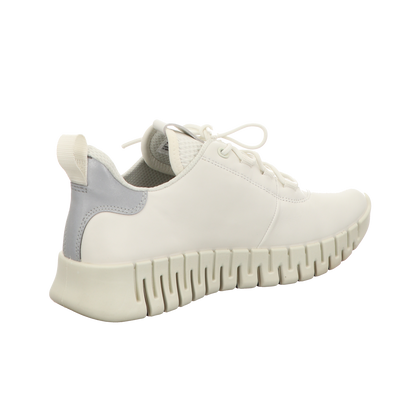 Ecco Damen Schnürschuh Gruuv in weiss