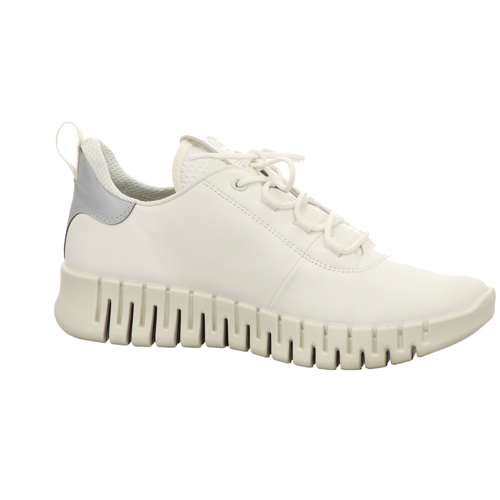 Ecco Damen Schnürschuh Gruuv in weiss
