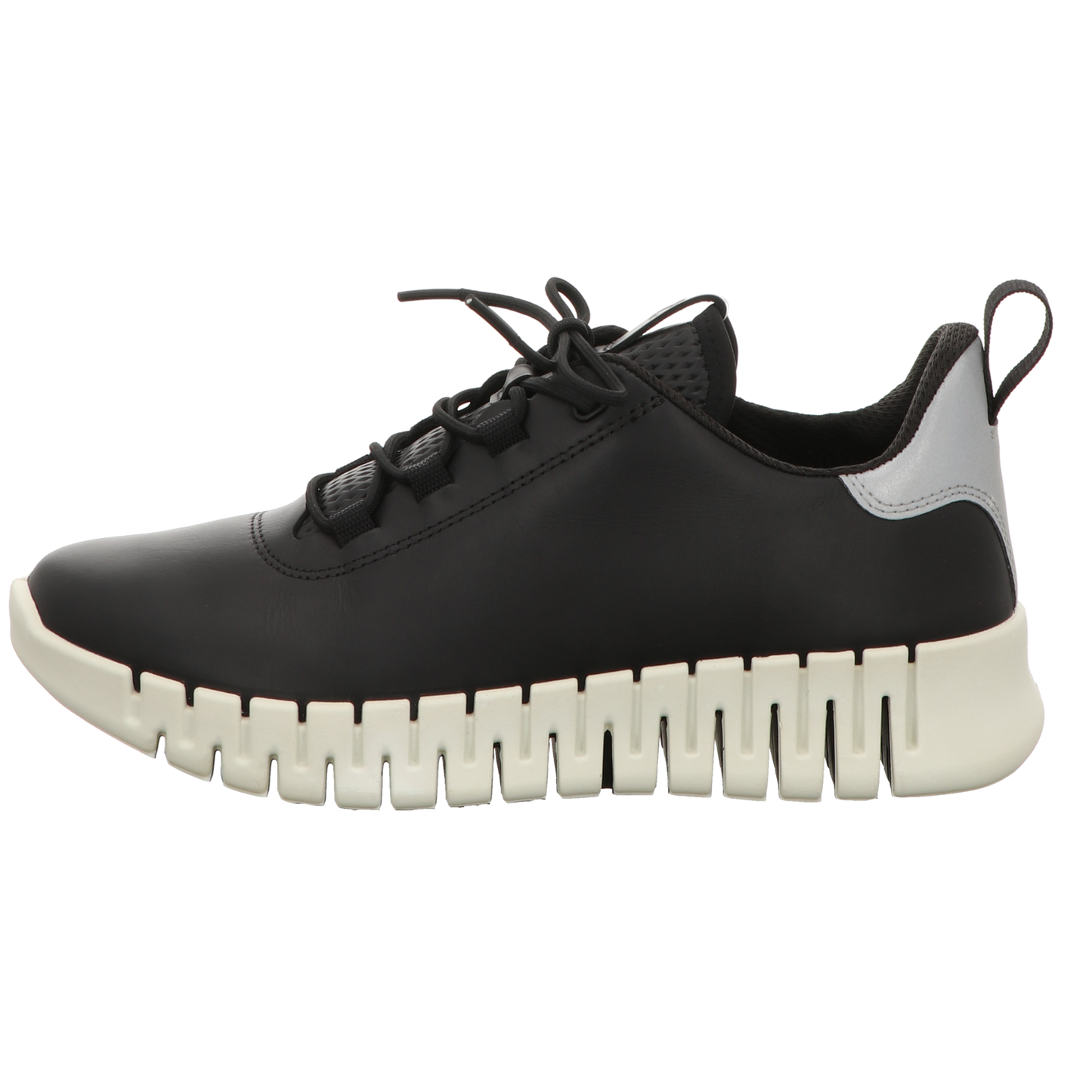 Ecco Damen Schnürschuh Gruuv in schwarz