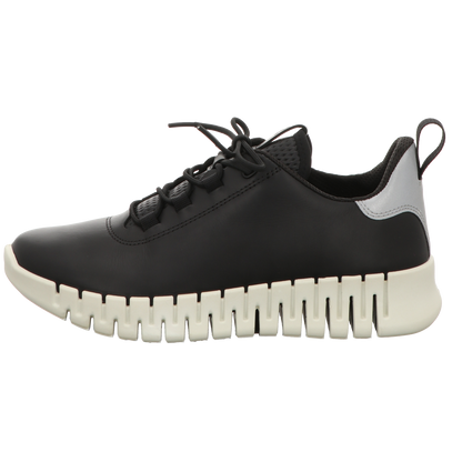 Ecco Damen Schnürschuh Gruuv in schwarz