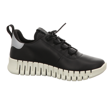 Ecco Damen Schnürschuh Gruuv in schwarz