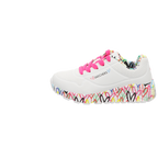 Skechers Damen Slipper X Jgoldcrownuno Lite Love in weiss